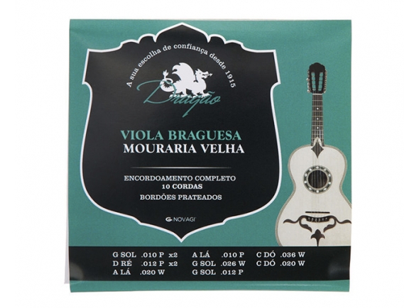 Dragão Guitarra Braguesa 10C Afinação Mouraria Velha Dragão Guitarra Braguesa 10C Afinação Mouraria Velha